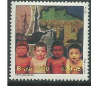 C2258 Etnia Brasileira - 500 Anos do Brasil 31.427 Mint sem goma